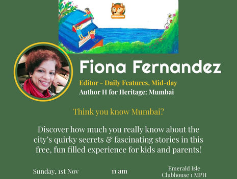 Upcoming Event: Think you know Mumbai and Stories by the lake?
