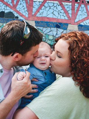 Baby Cameron - Family Photo Session, South Queensferry