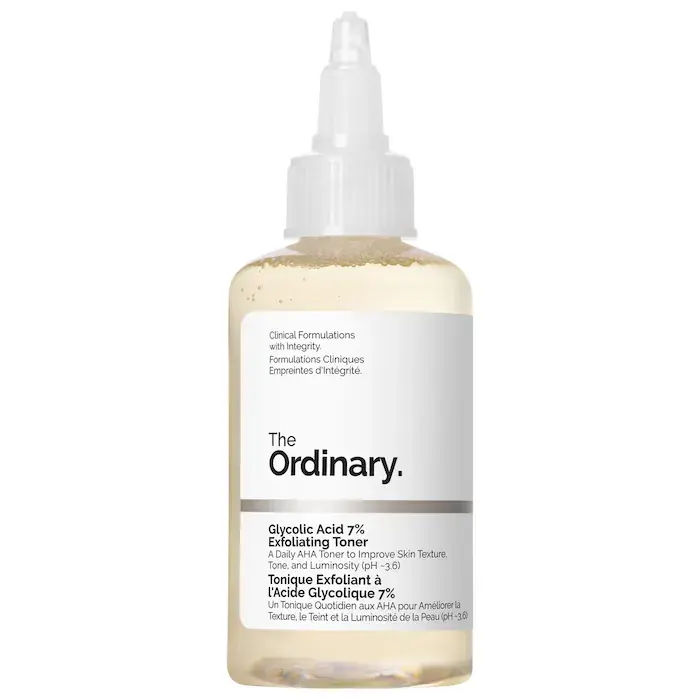Glycolic Acid 7% Exfoliating and Brightening Daily Toner 100ml