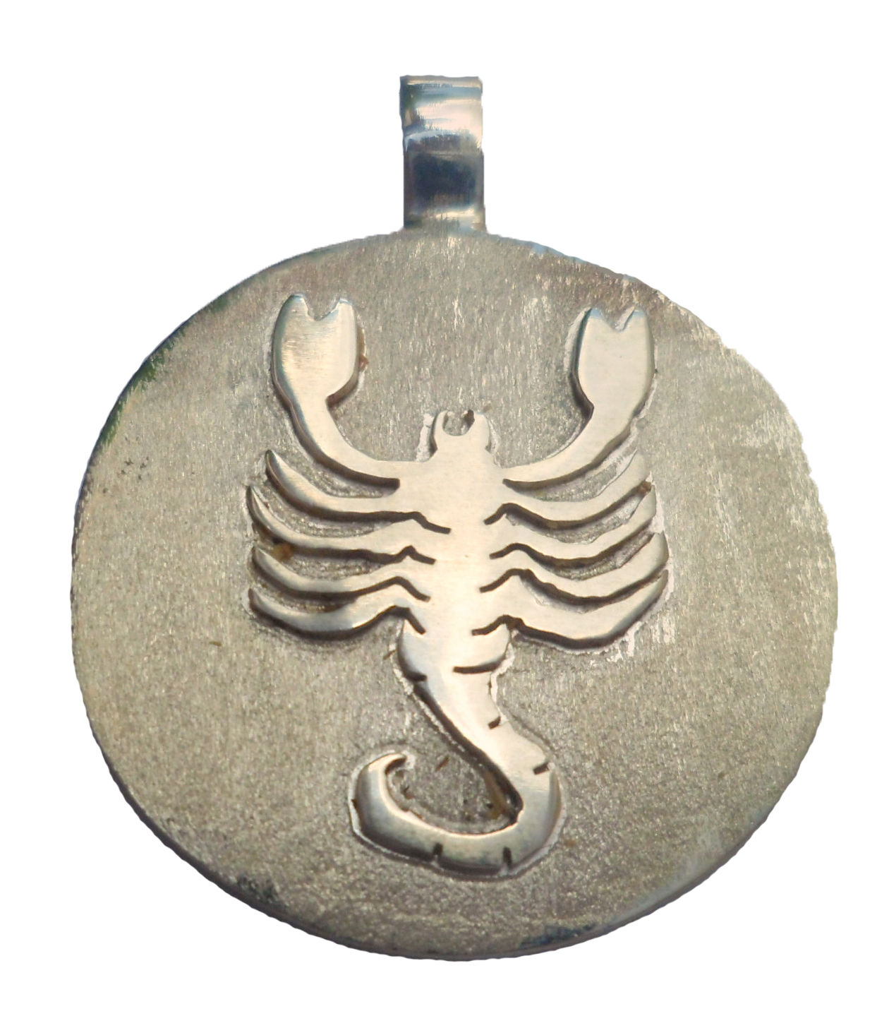 Pingente Signo ESCORPIÃO DE PRATA