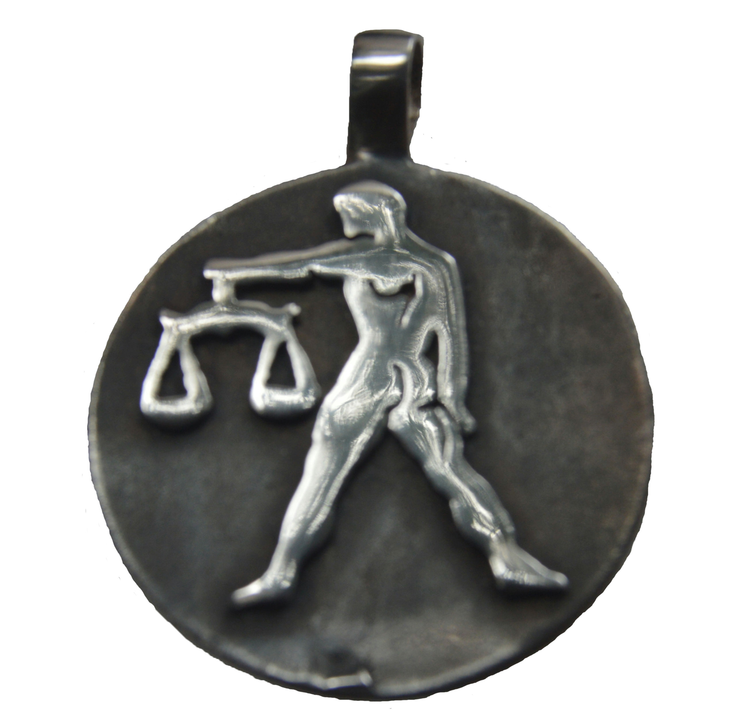 Pingente Signo LIBRA de PRATA