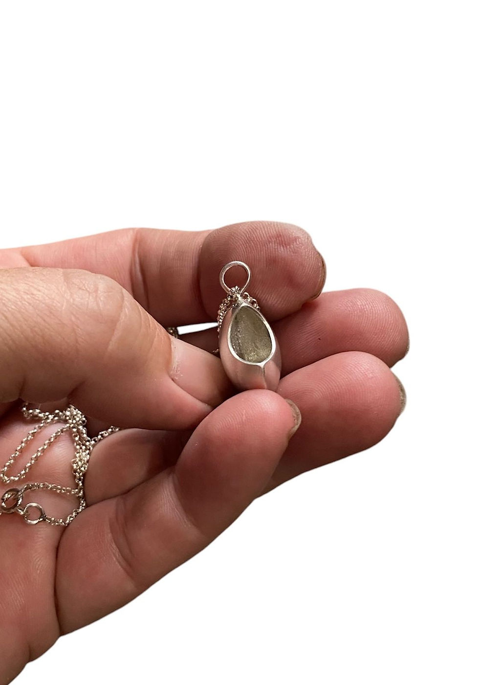 Miniatura: Colar difusor de Prata Lua