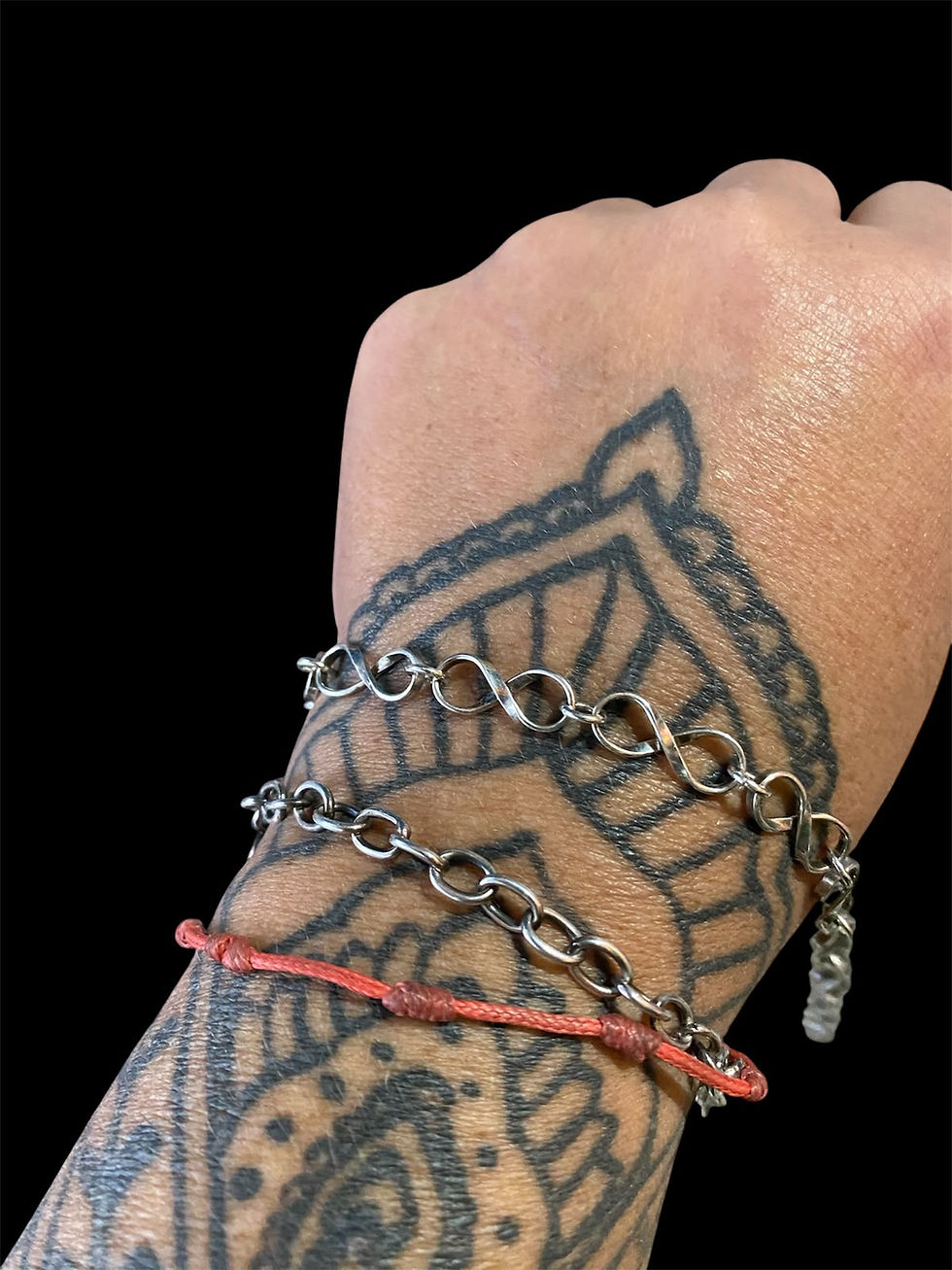 Miniatura: Pulseira Infinito em Prata 925