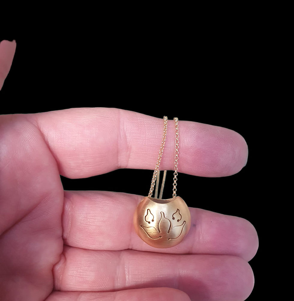 Miniatura: Colar difusor Flor de Lótus