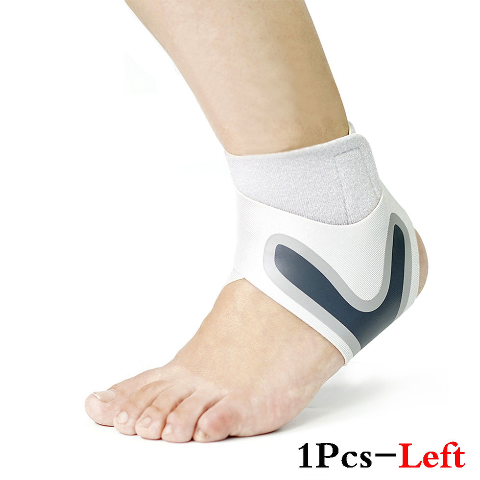 Miniatura: 1Pcs Adjustable Compression Ankle Sleeve Elastic Ankle Brace Guard Foot Anti-Spr