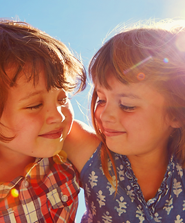 Niños felices
