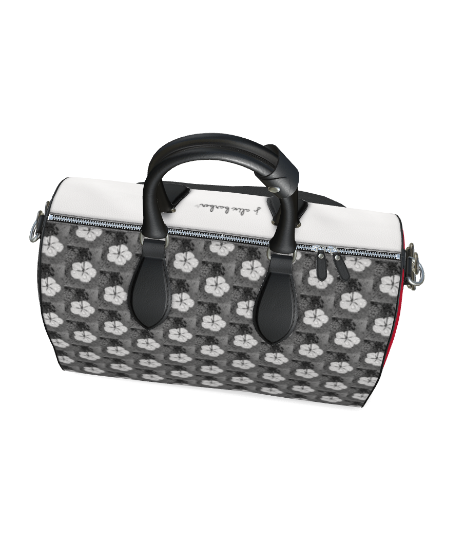 Miniatura: The S.L.R. Top Handle Duffle in "Petal Pusher"