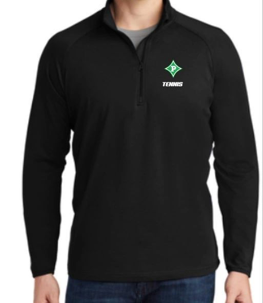 Unisex 1/4 Zip Pocket Pullover (Tennis)