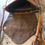 Thumbnail: Rustic Southwestern Leather + Turquoise Inlay Fringe Crossbody