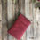 Thumbnail: Cork Wristlet in Cranberry and Floral Vegan Cork Leather