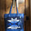 Thumbnail: Cobalt Blue Leather + Pendleton® Wool Tote