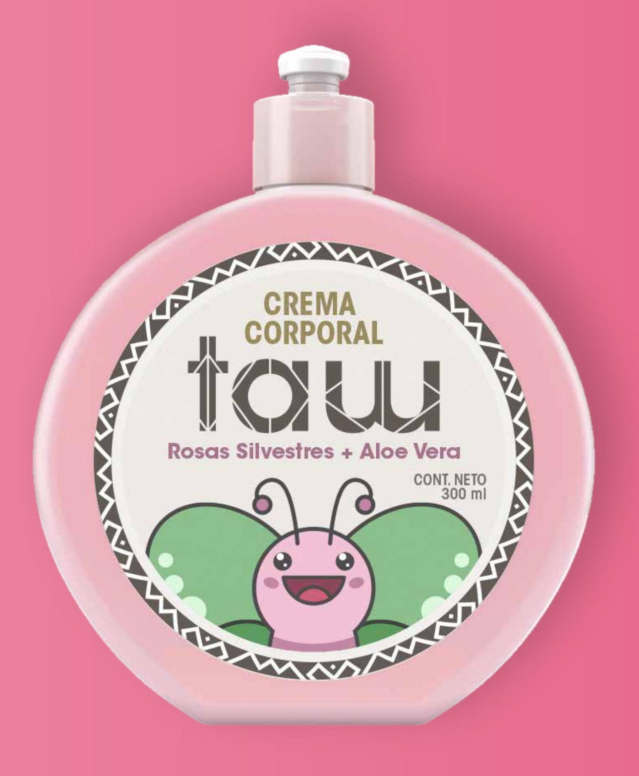 Crema Corporal: taw (bebé)_Rosas Silvestres+Áloe vera