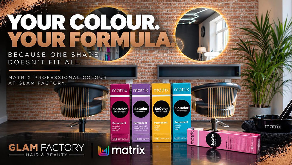 Custom Hair Colour Formulas at Glam Factory