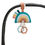 Thumbnail: Bitzy Bespoke™ Ritzy Jingle Attachable Travel Toy - Rainbow
