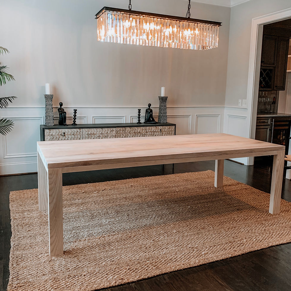 Ash Dining Table with Rubio Monocoat Pur