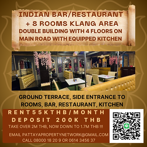 Indian Restaurant with 8 Rental Rooms Klang Area.png