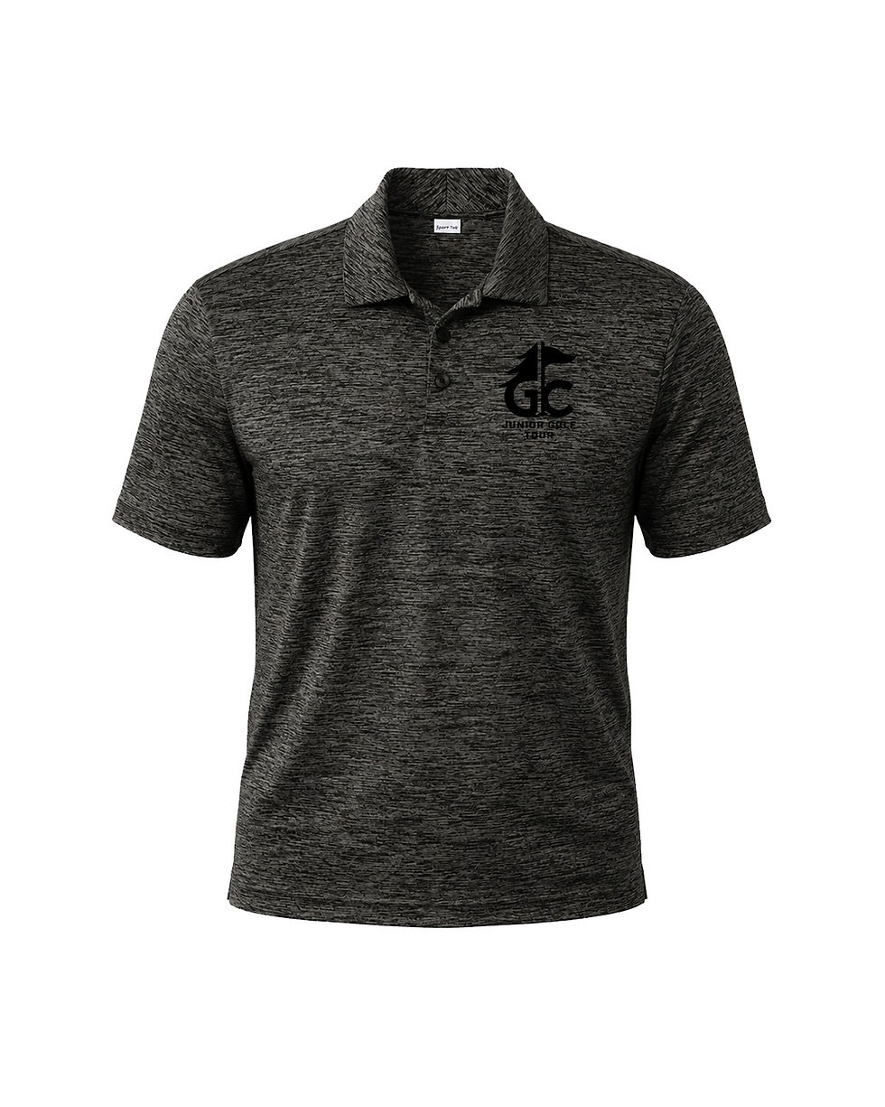 Thumbnail: GCJGT Tall Pines Black Electric Polo