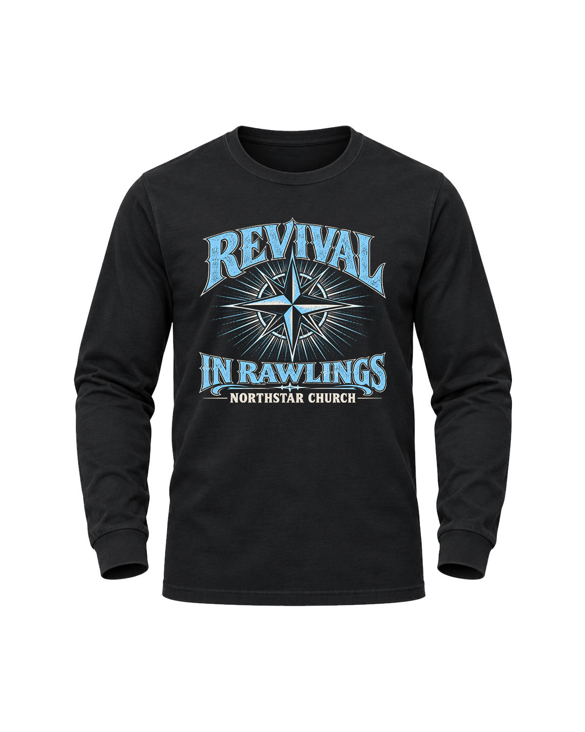 NC Revival in Rawlings Comfort L/S Tee
