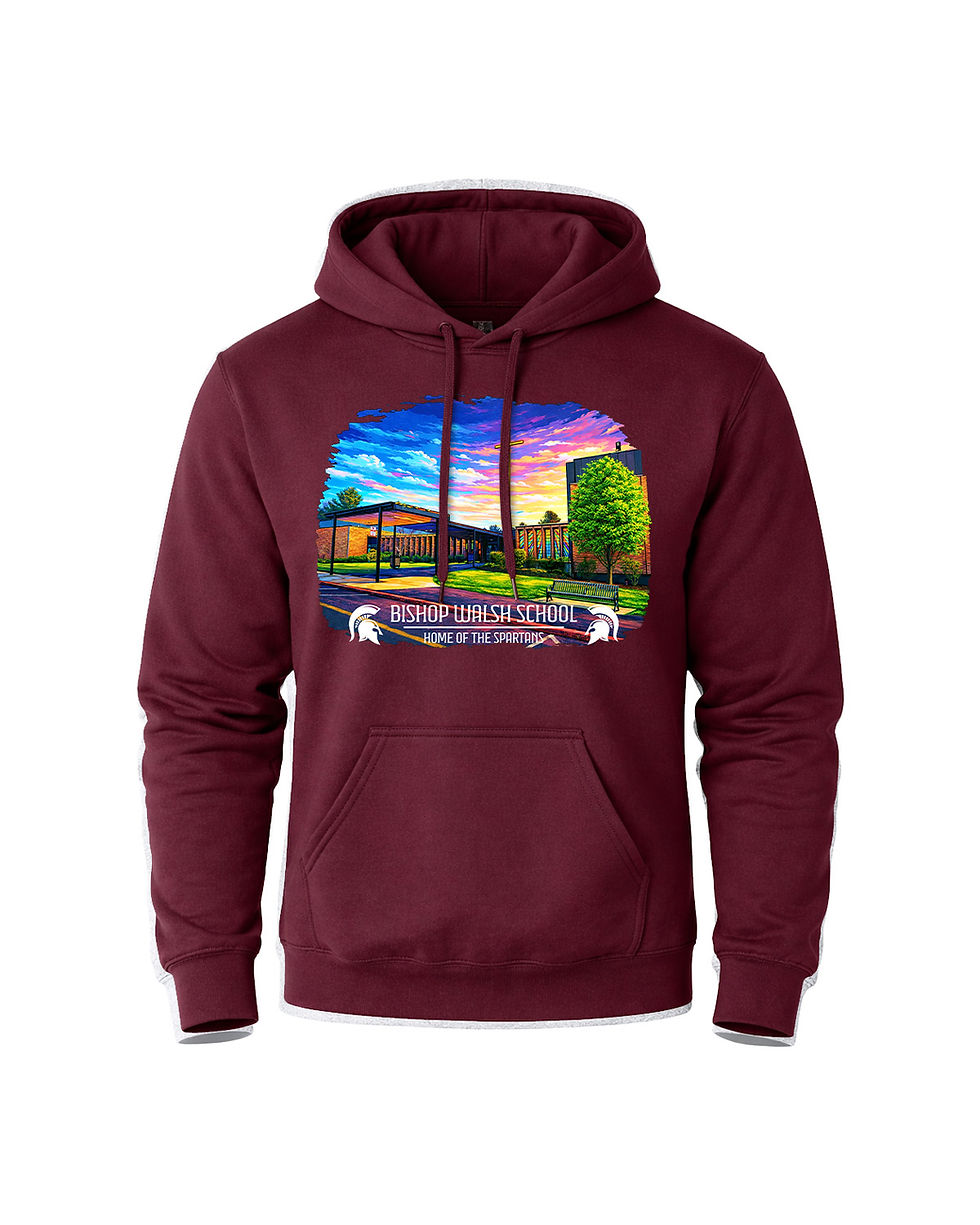 Thumbnail: BW Home of the Spartans Dryblend Hoodie
