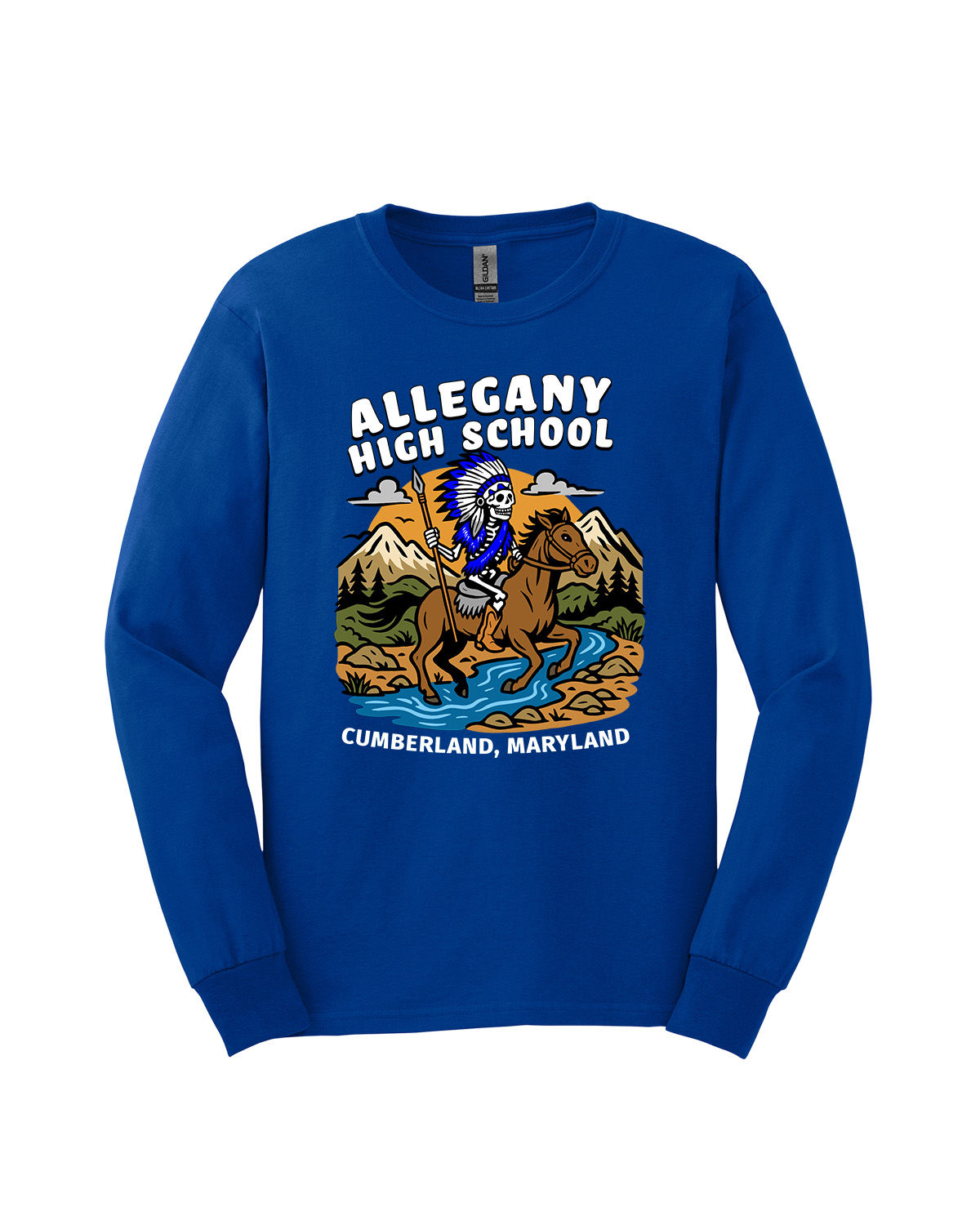 Allegany Skeleton Camper L/S Tee
