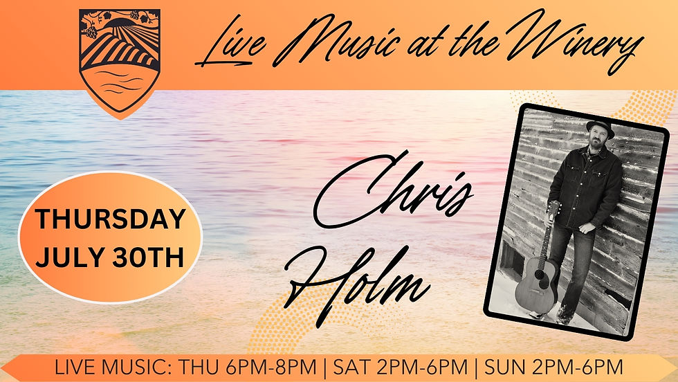 Live Music at the Winery