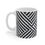 Thumbnail: Black and white striped Mug 11oz