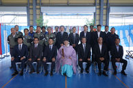 都城インター倉庫・営業所新築工事上棟式を行いました。