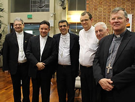 Bispos católicos marcam presença