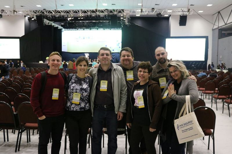 Sete representantes da Arquidiocese de Porto Alegre participaram do evento. Foto: divulgação