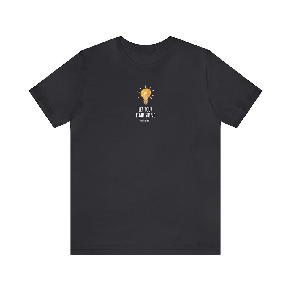Thumbnail: Light Shine Tee White Logo