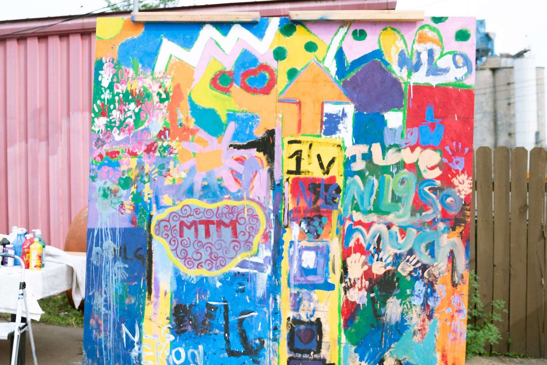 Interactive mural outcome