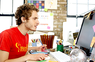 web designer planning