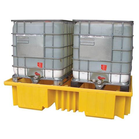 Spill Pallet for two IBC container