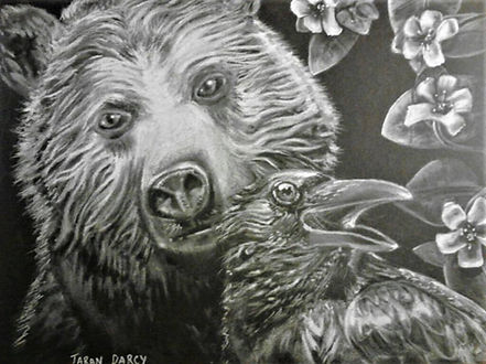 My Power Animals drawn by Taran Darcy