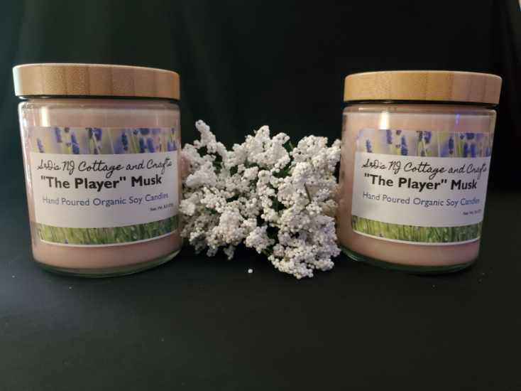 "The Player" Musk Scented Candle 8 oz