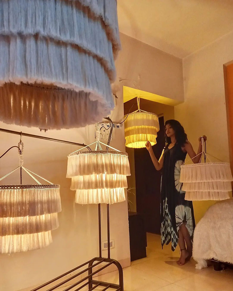 Thumbnail: Macrame Boho Chandelier