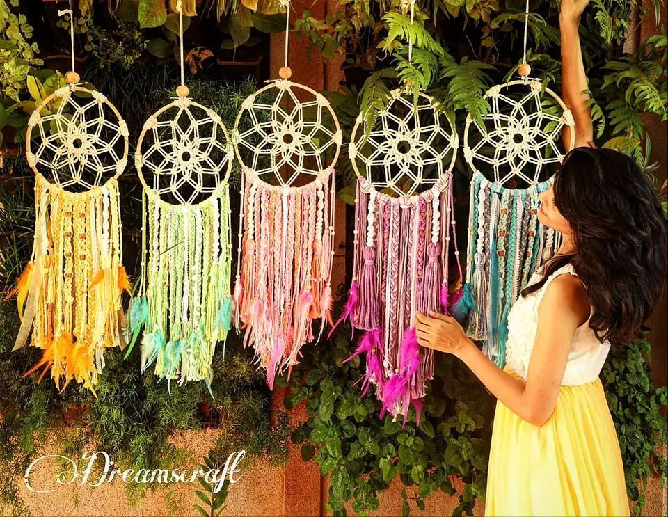 Thumbnail: Macrame Dreamcatchers