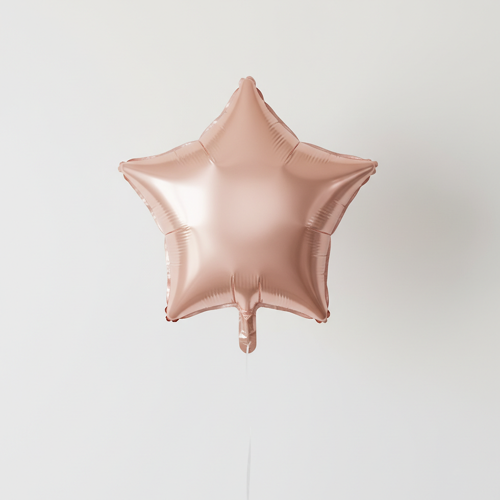 Metallic Star Balloon