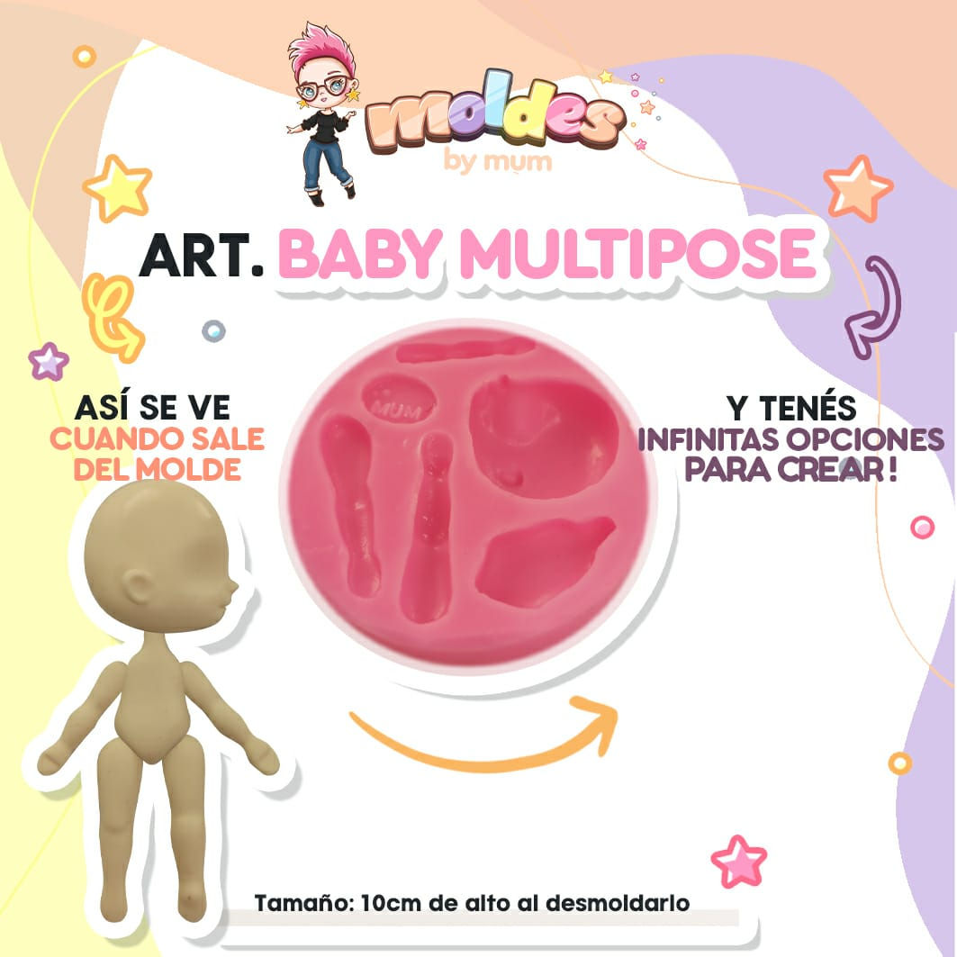 MUM Molds - Baby Multipose