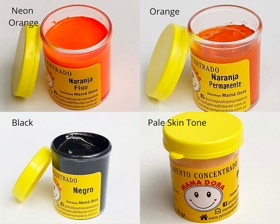 Thumbnail: Mama Dora Cold Porcelain Pigments