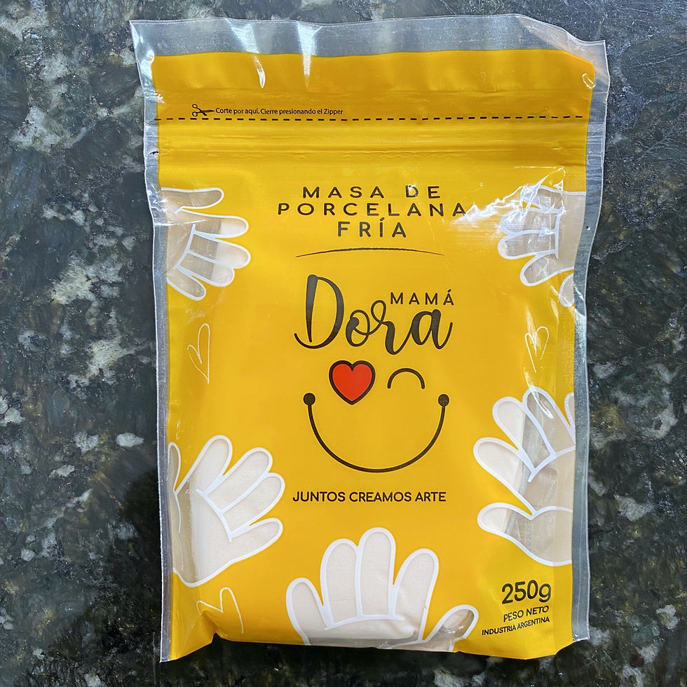 Thumbnail: Mama Dora Traditional Cold Porcelain - Colors