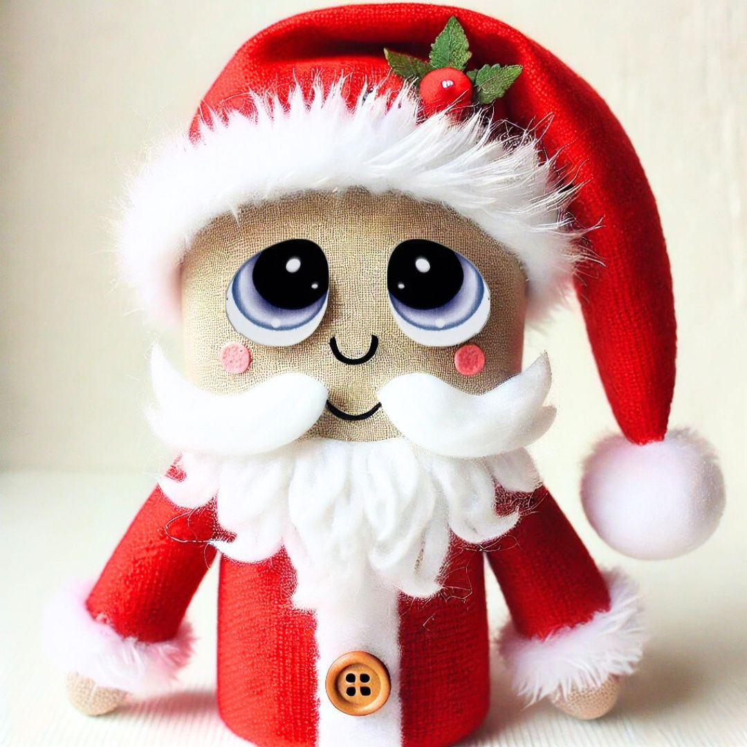 Iron-on eye decal for textile dolls Art 200