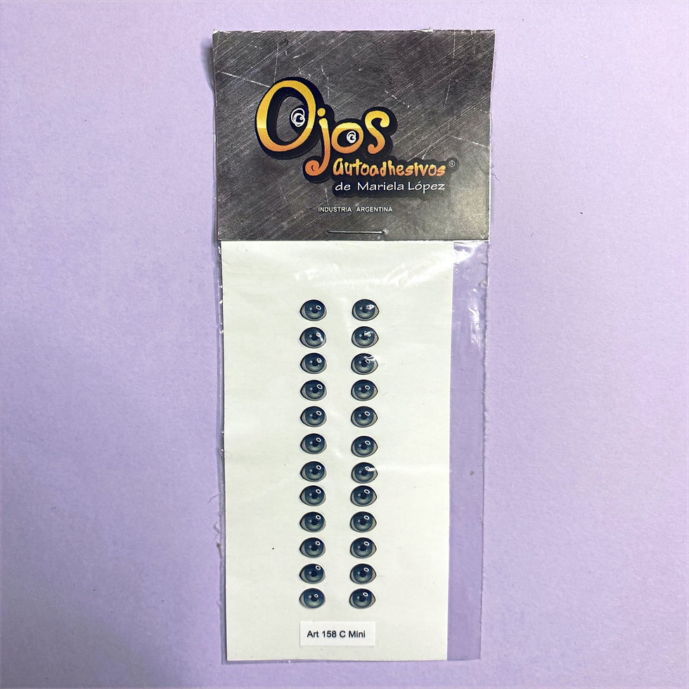 Mini 3D Eyes Mariela Lopez - 158 Baby Blue