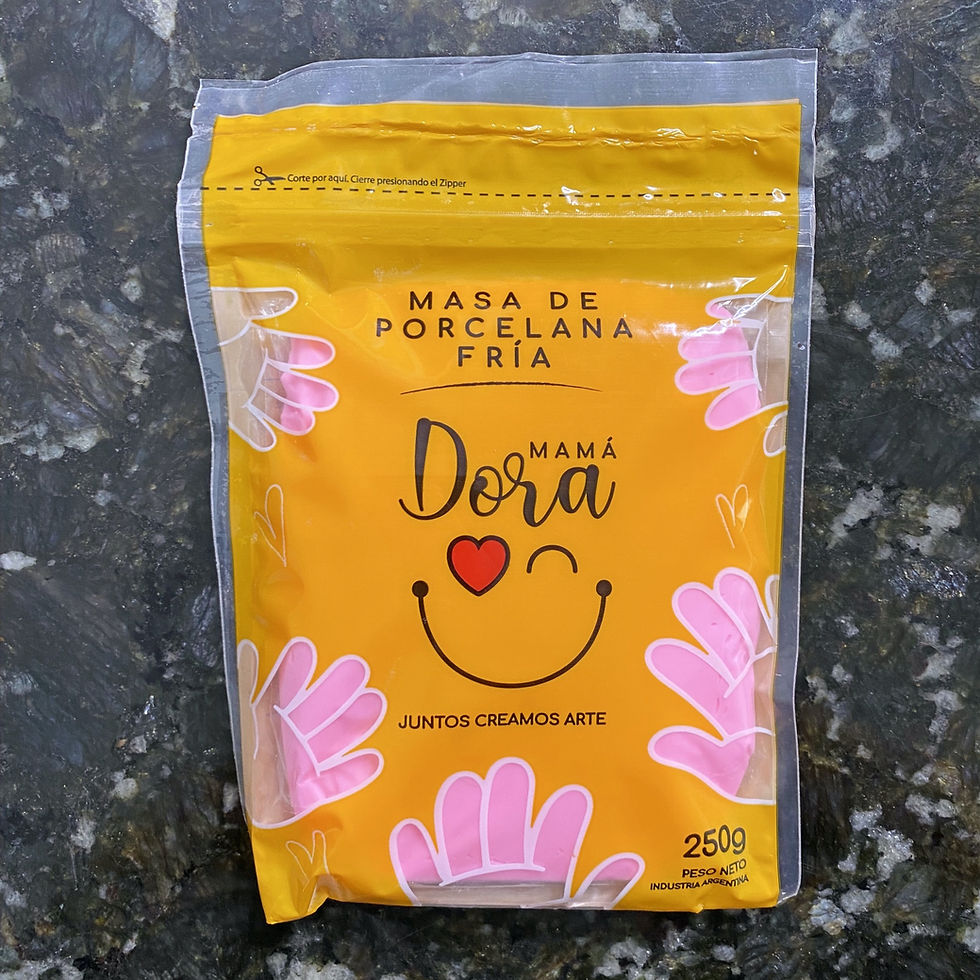 Thumbnail: Mama Dora Traditional Cold Porcelain - Colors