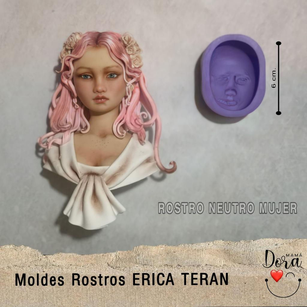 Mama Dora Mold by Erica Teran - Art. 140 Woman Neutral Face