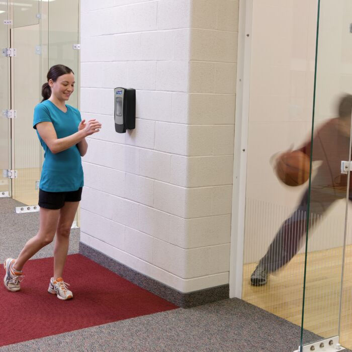 Miniatyrbilde: PURELL® ADX-12™ Startsett Manuell Dispenser (Skum) - Svart, 1200ml