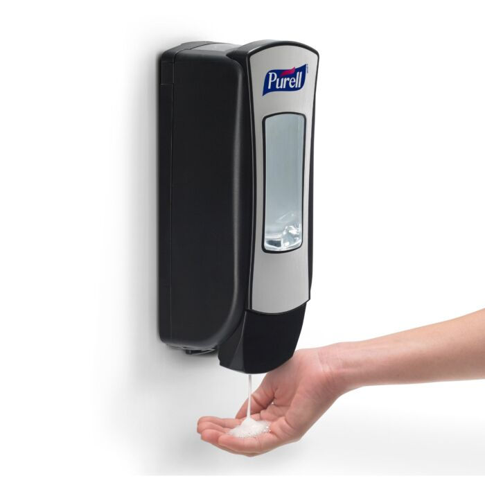 Miniatyrbilde: PURELL® ADX-12™ Startsett Manuell Dispenser (Skum) - Svart, 1200ml