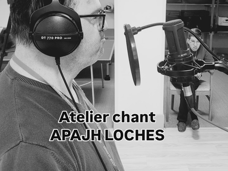 Atelier chant APAJH. 1H30 de partage!