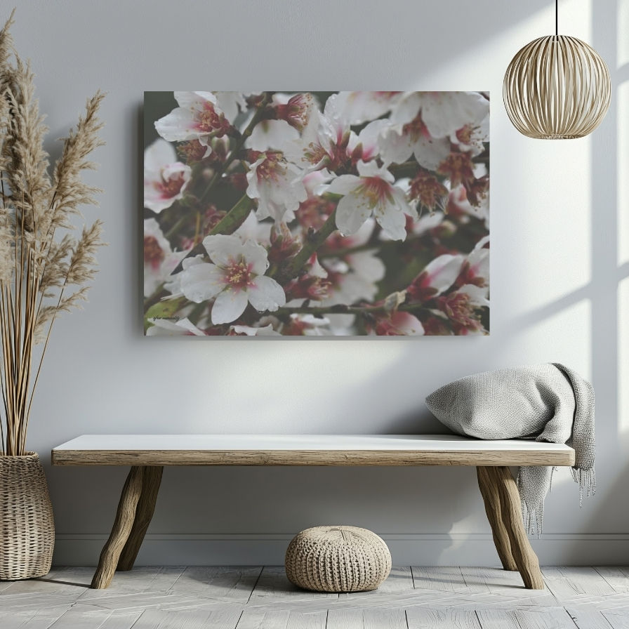Thumbnail: Stylish Home Décor for Flower Lovers: Almond Flowers Photo Canvas Prints