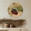 Thumbnail: Stylish Acrylic Wall Clock: A Perfect Kitchen Décor with Beetle on Flower Photo